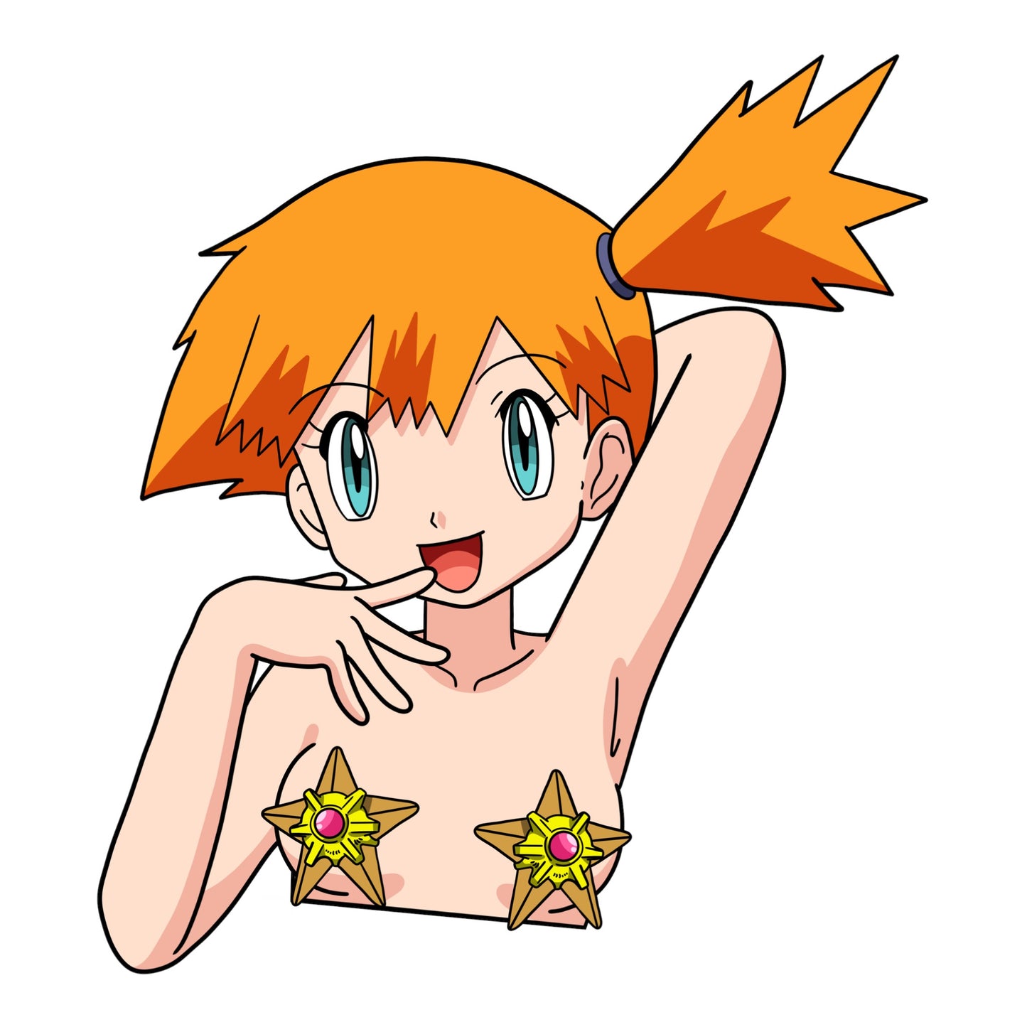 4x4 Pokemon Misty Sticker